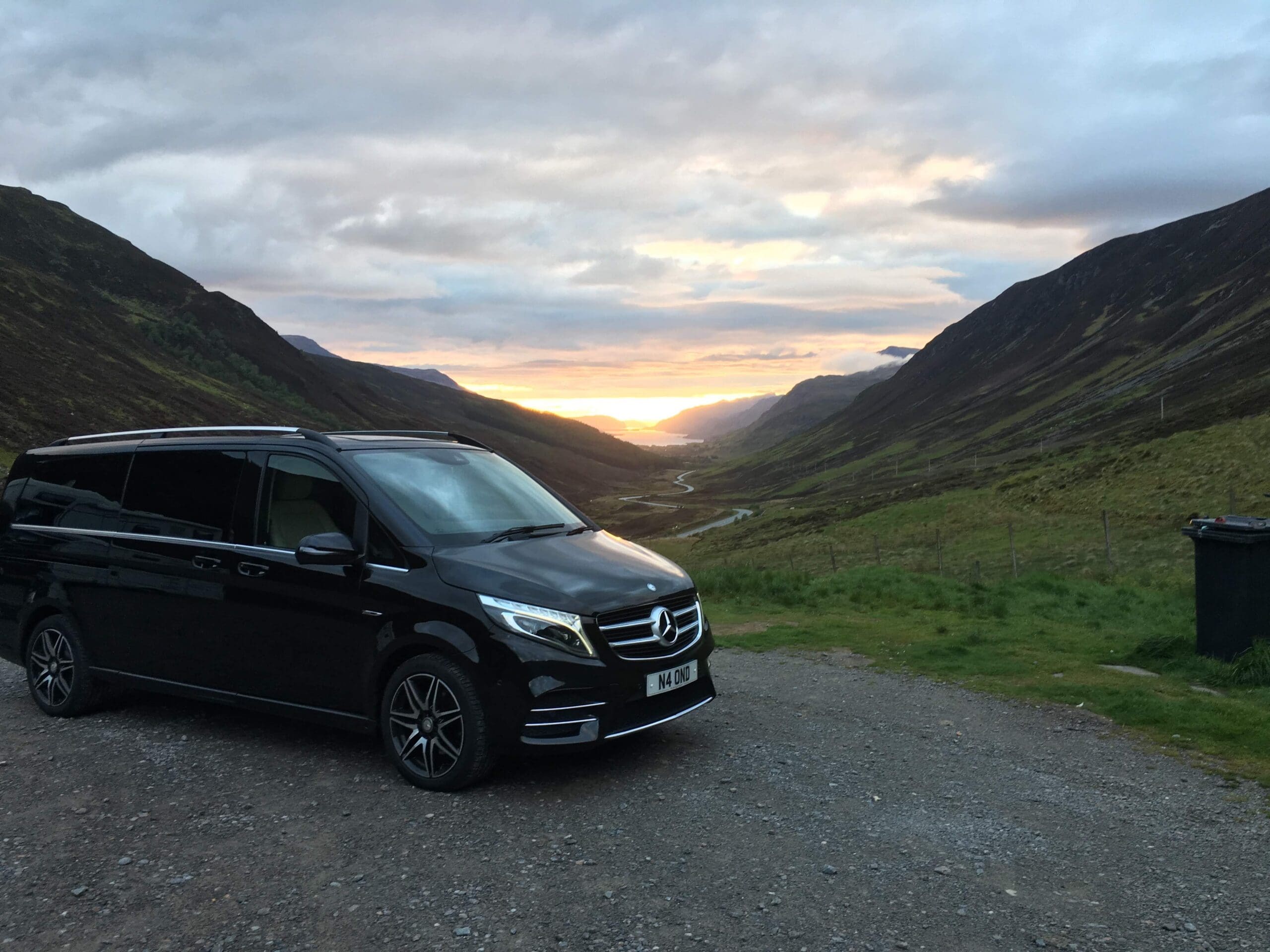 Luxury chauffeur fleet vehicle