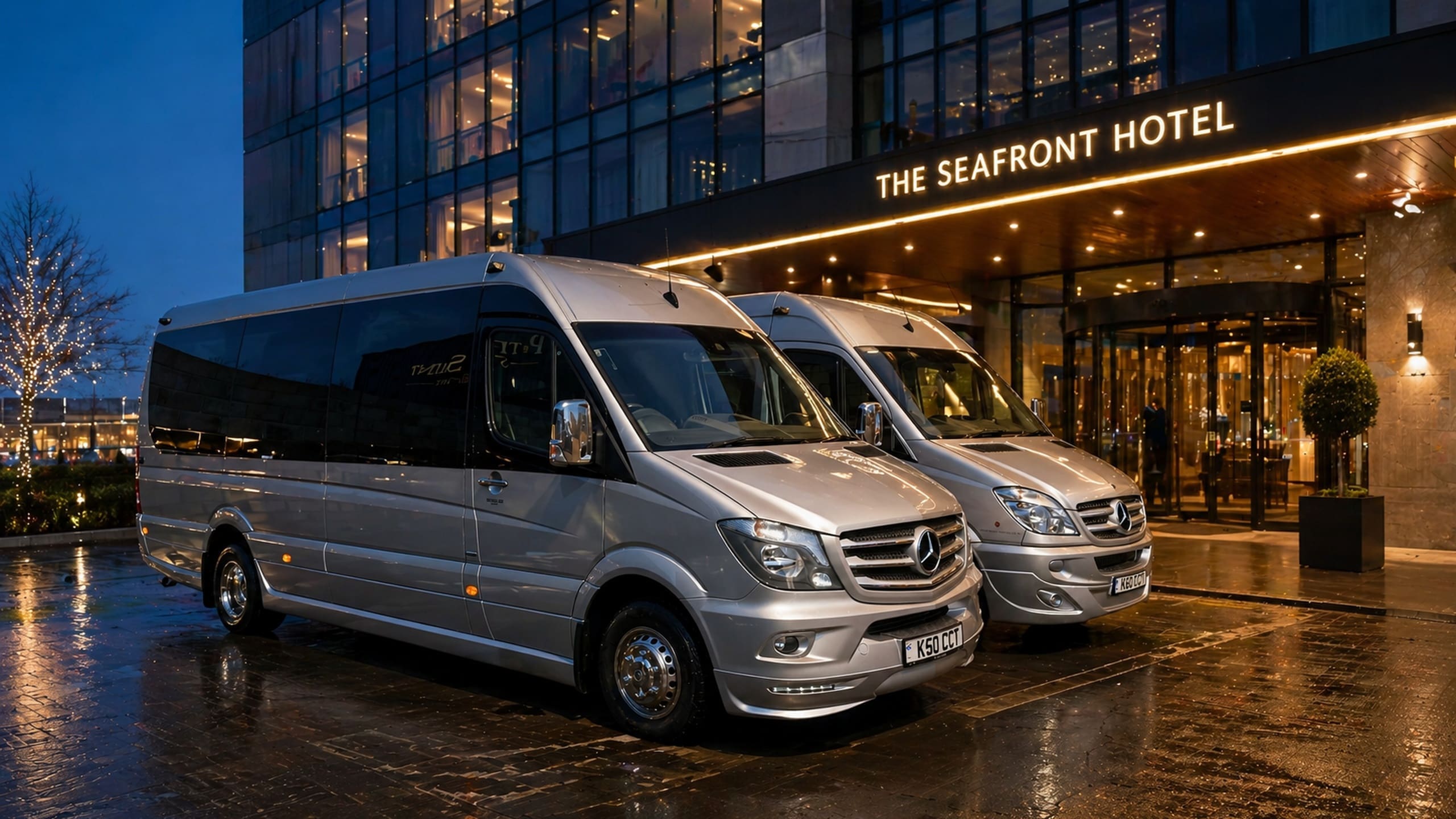 Luxury chauffeur fleet vehicle